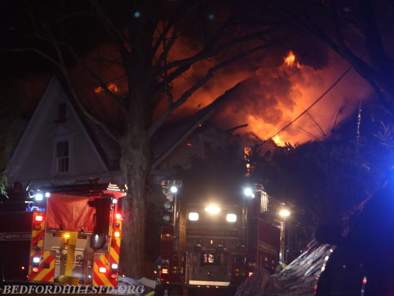 Buxton Road Structure Fire 2/16/15. Photo Credit Frank Becerra